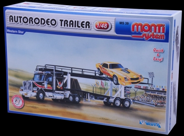 Zestaw Monti System Autorodeo Trailer Western Star
