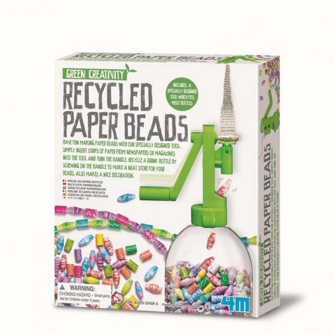 Urządzenie do recyklingu do produkcji papierowych koralików
