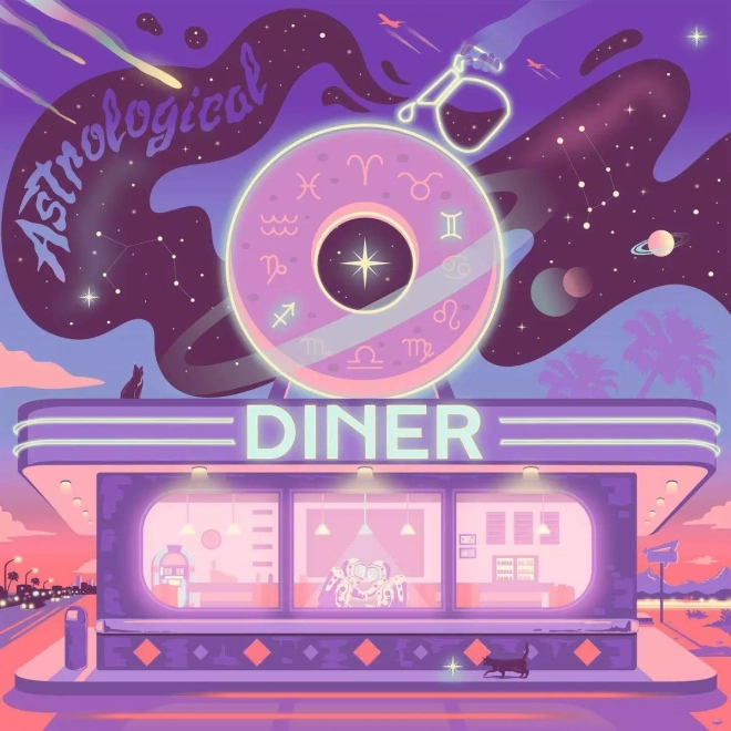 Ravensburger kwadratowe puzzle Art & Soul: Astrologiczna jadalnia 750 elementów
