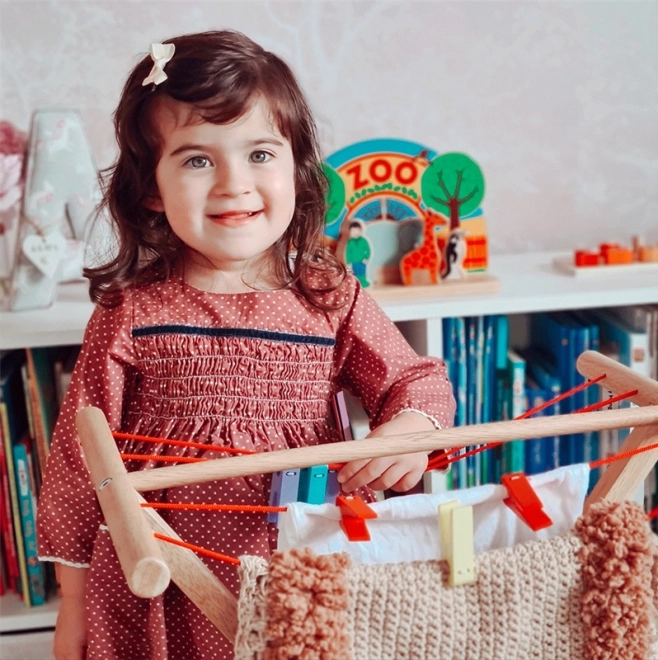Drewniana suszarka na pranie Bigjigs Toys