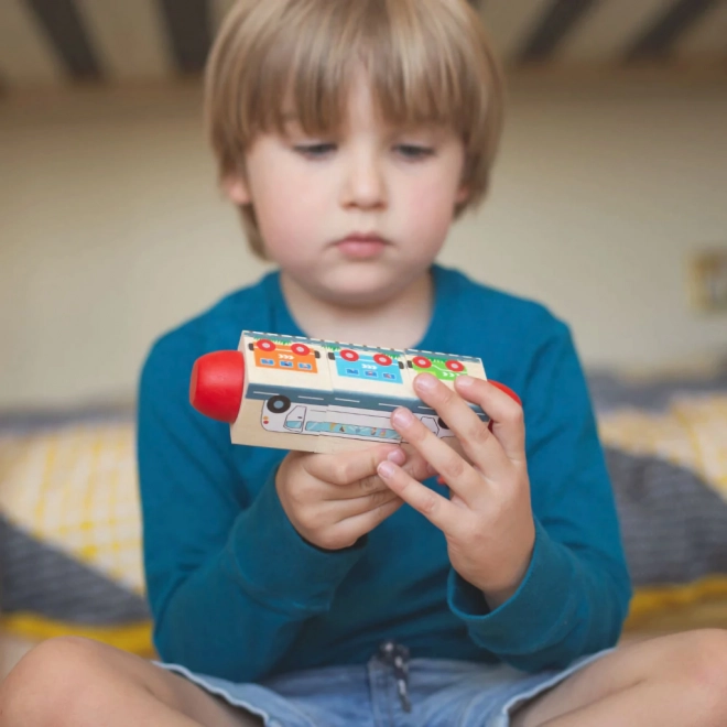 Bigjigs Toys Walec silnikowy transport