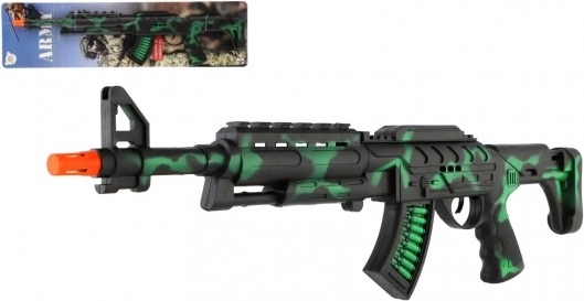 Iskrzący karabin ARMY na napęd bezwładnościowy 62 cm