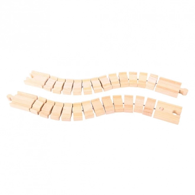 Bigjigs Rail Elastyczny tor - 2 sztuki
