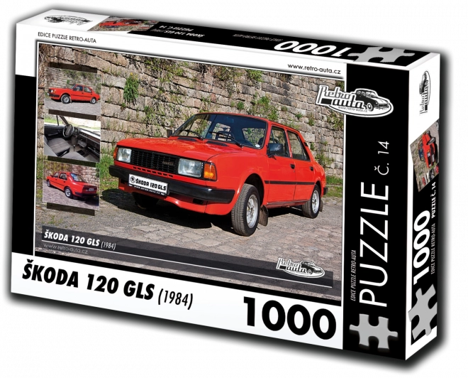 Puzzle RETRO-AUTA Škoda 120 GLS 1000 elementów