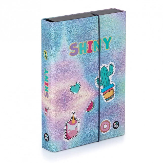 Pudełko na zeszyty A5 Jumbo OXY Style Mini Shiny