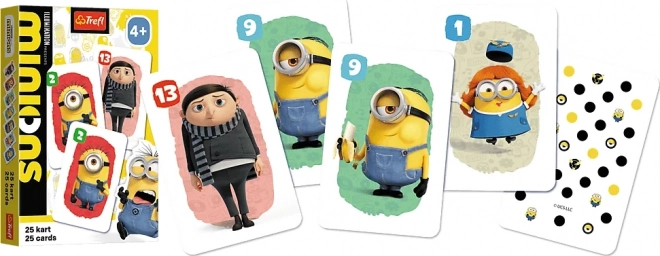 Dziecięca gra karciana Czarny Piotruś Minionki