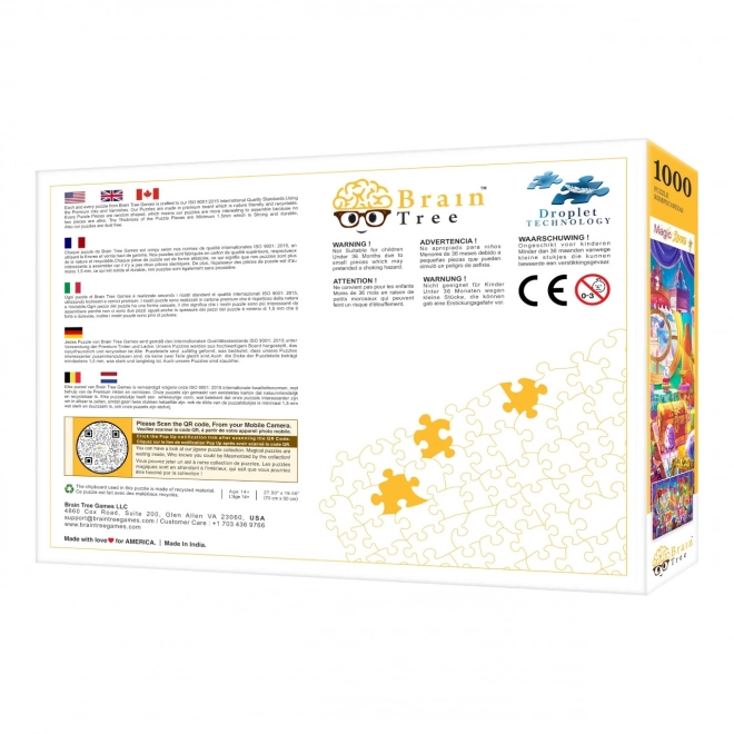 Puzzle Brain Tree Komnata Czarodziejów 1000 elementów