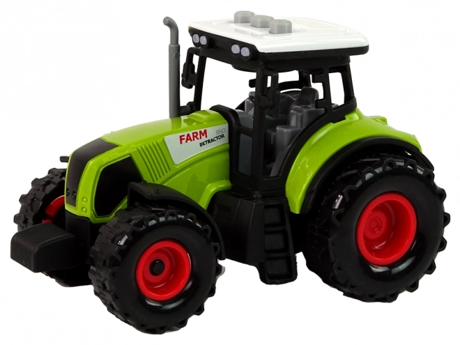 Traktor z przyczepą Farma