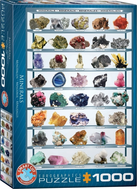Puzzle Minerały 1000 elementów Eurographics