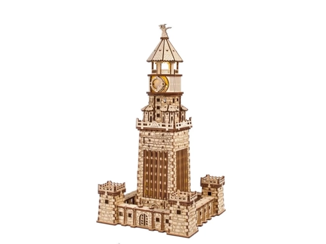 Ugears 3D drewniane mechaniczne puzzle Latarnia Aleksandryjska