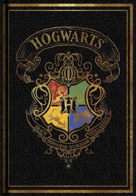 Notes A5 Harry Potter kolorowy czarny