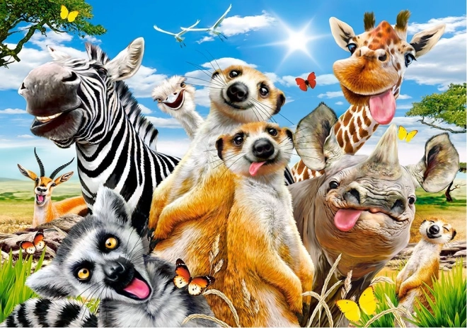 Puzzle 500 elementów African Selfie