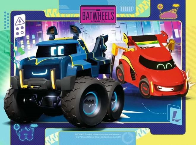 Puzzle Batwheels od Ravensburger, 4w1