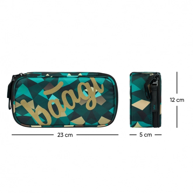 BAAGL Piórnik etui Skate Polygon