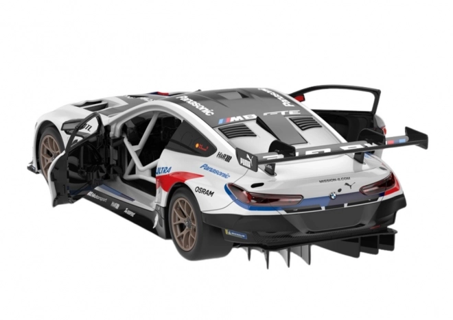 Rastar RC zestaw konstrukcyjny 1:18 BMW M8 GTE biały 66 elementów