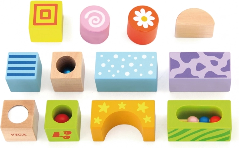 Różnorodne kształty i kolory