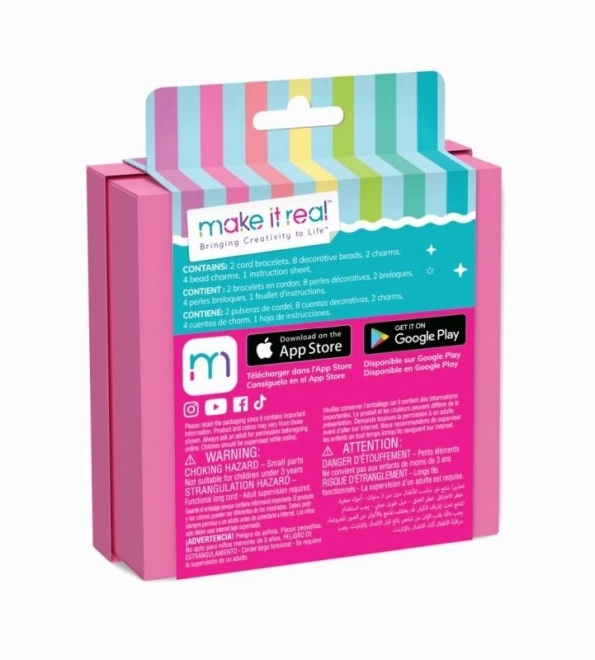 Make It Real - Pudełko upominkowe do tworzenia bransoletek