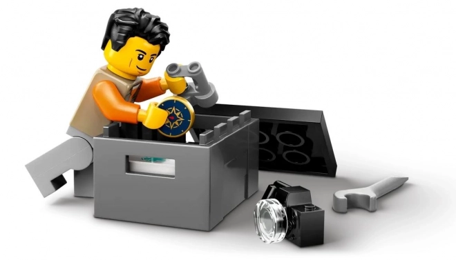 Lego City terenowe auto ciężarowe 4x4 w górach
