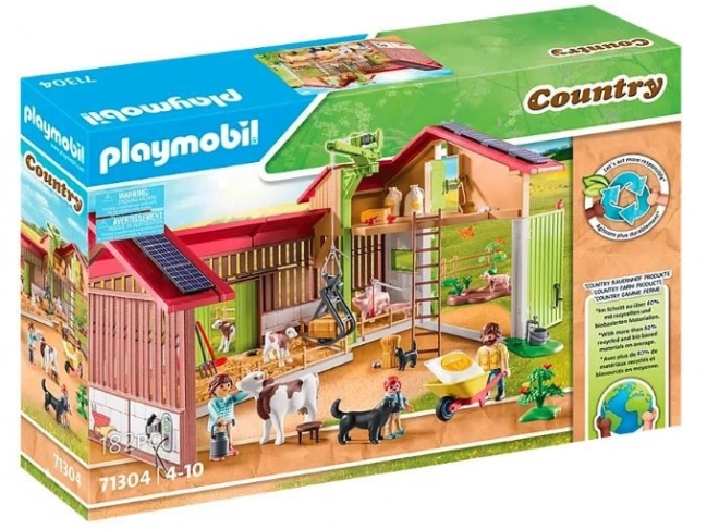 PLAYMOBIL4; 71304 Duża farma