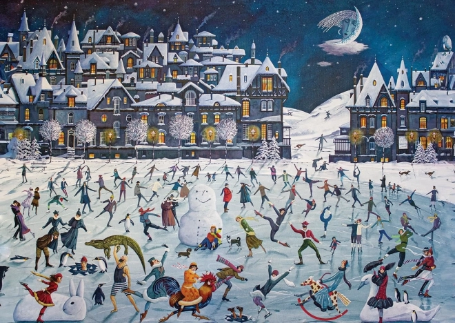 Puzzle Taniec na lodzie 2000 elementów