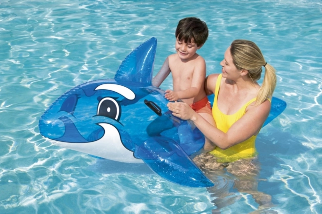 Pływający delfin z uchwytami Przezroczysty 1,57 m x 94 cm