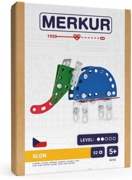 Klocki konstrukcyjne Merkur Słoń Mini