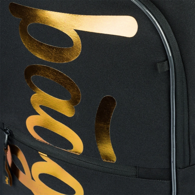 BAAGL Szkolny plecak Core Metallic Bronze