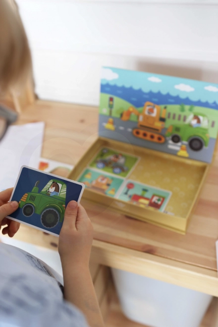 Tooky Toy Magnetyczna Szafka Montessori z 80 Elementami