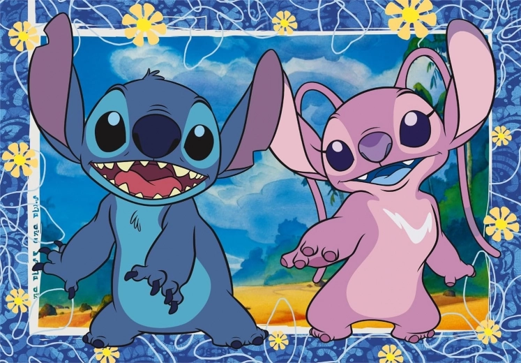 CLEMENTONI Puzzle Stitch 104 elementy