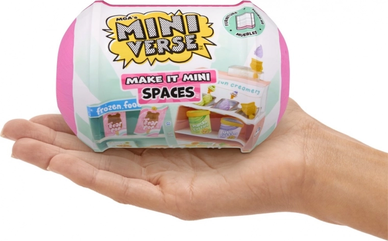 Kompaktowa kolekcjonerska kapsuła z niespodzianką