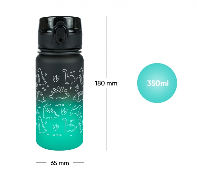BAAGL Tritanowa butelka do picia Gradient Dino 350 ml