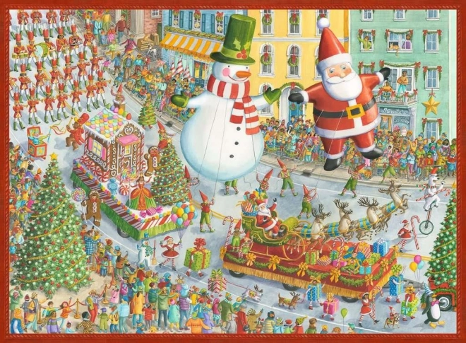 Ravensburger puzzle Nadchodzą Święta, 500 elementów