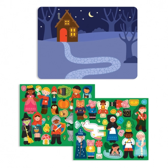 Magnetyczna tablica Petit Collage czas na opowieść