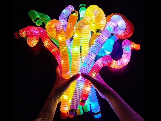 Świecące LED popowe rurki sensoryczne