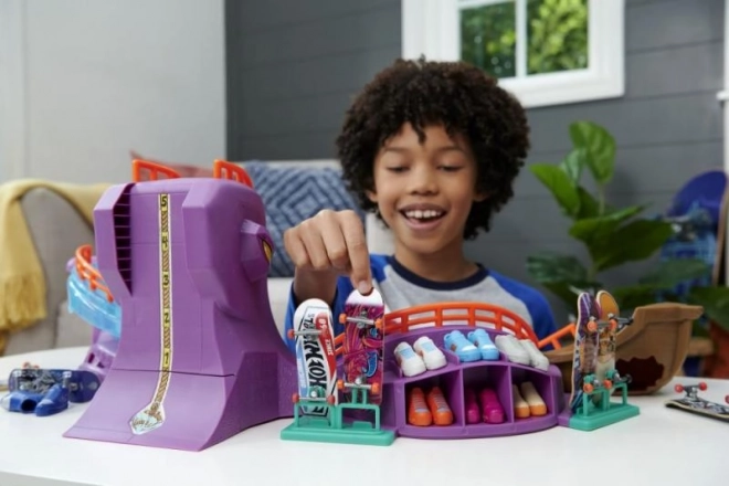 Hot Wheels Skate Octopark z fingerboardem i butami
