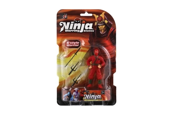 Figurka ninja z dodatkami 10 cm