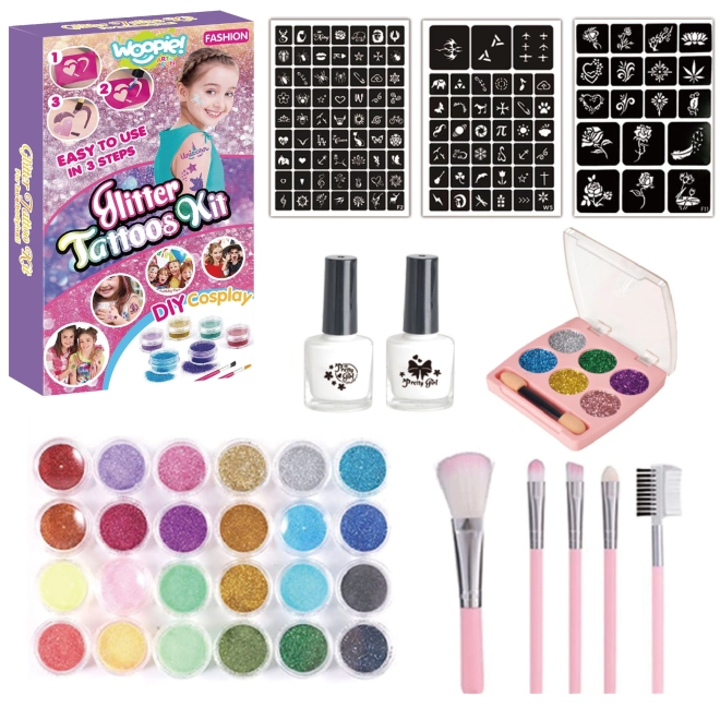 Woopie Art&Fun Tworzenie tatuaży XL zestaw
