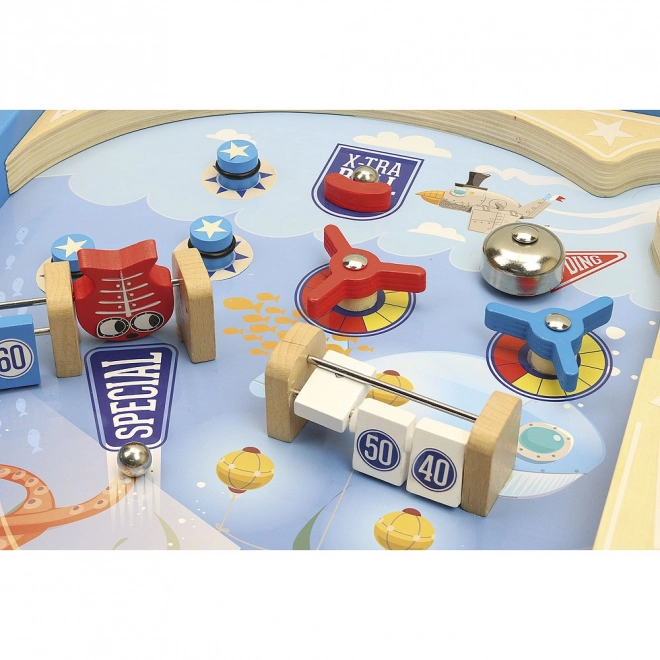 Vilac Drewniany duży pinball