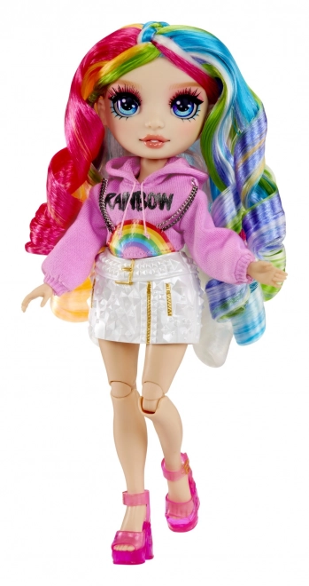 Rainbow High kreatywne kryształy lalka - Amaya Raine
