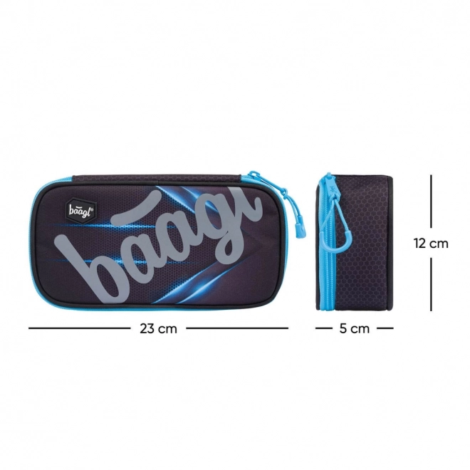 BAAGL Piórnik etui Skate Bluelight