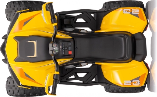 Żółty quad Fast Wheel