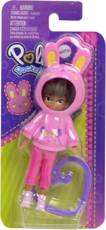 Polly Pocket figurka Króliczek – zawieszana mini laleczka