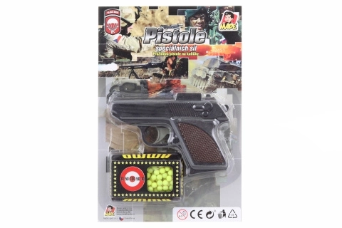Pistolet na kulki, 12cm