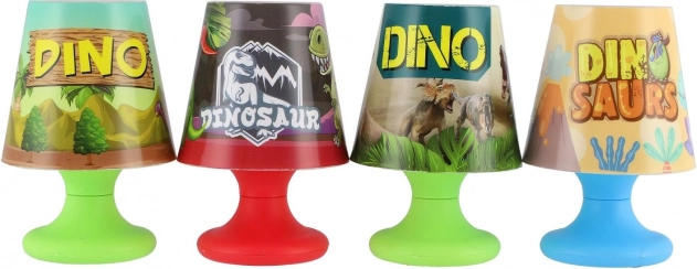 Zabawny design z dinozaurami