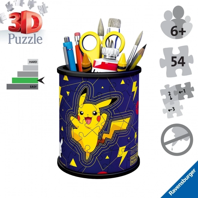 Stojak na ołówki Pokémon 54 elementów