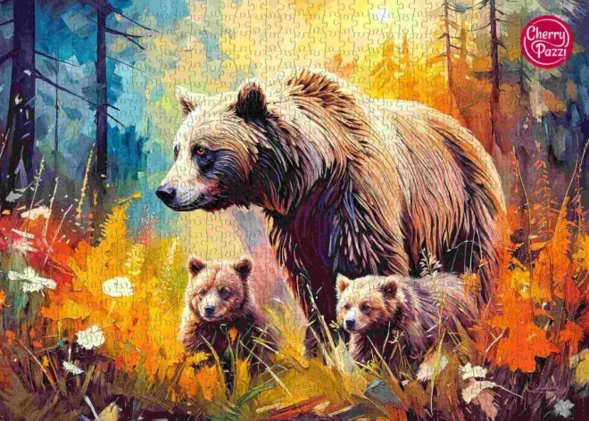 Puzzle Razem w dziczy 1000 elementów