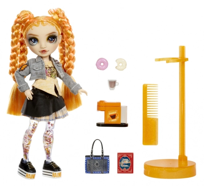 Rainbow High Sparkle & Shine Fashion lalki - Clementine (Pomarańczowy)