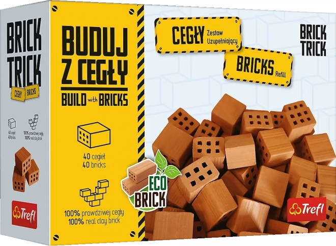 BRICK TRICK Opakowanie krótkich cegieł - 40 sztuk