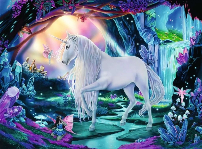 Ravensburger puzzle Mistyczny jednorożec XXL 300 elementów