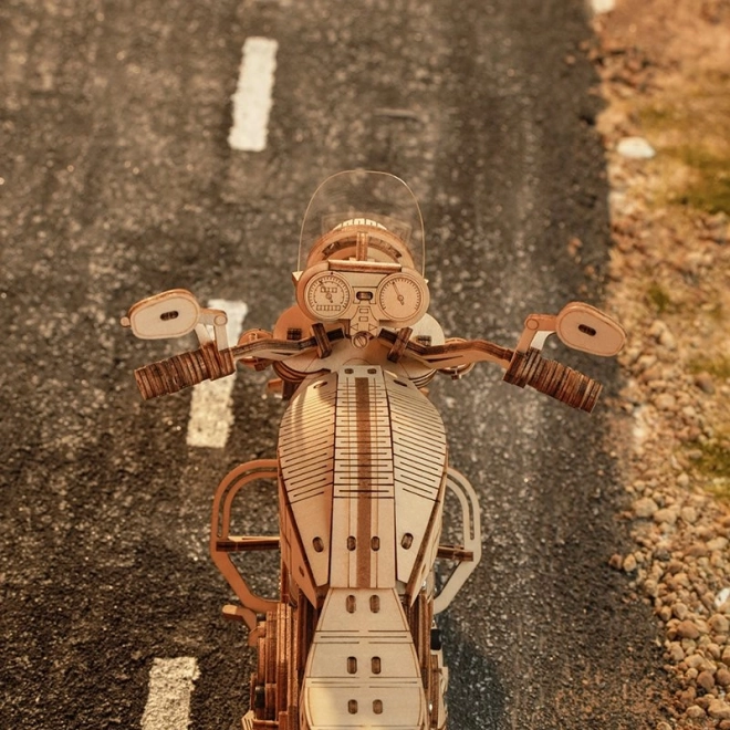Motocykl Cruiser LK504 - 3D drewniana układanka